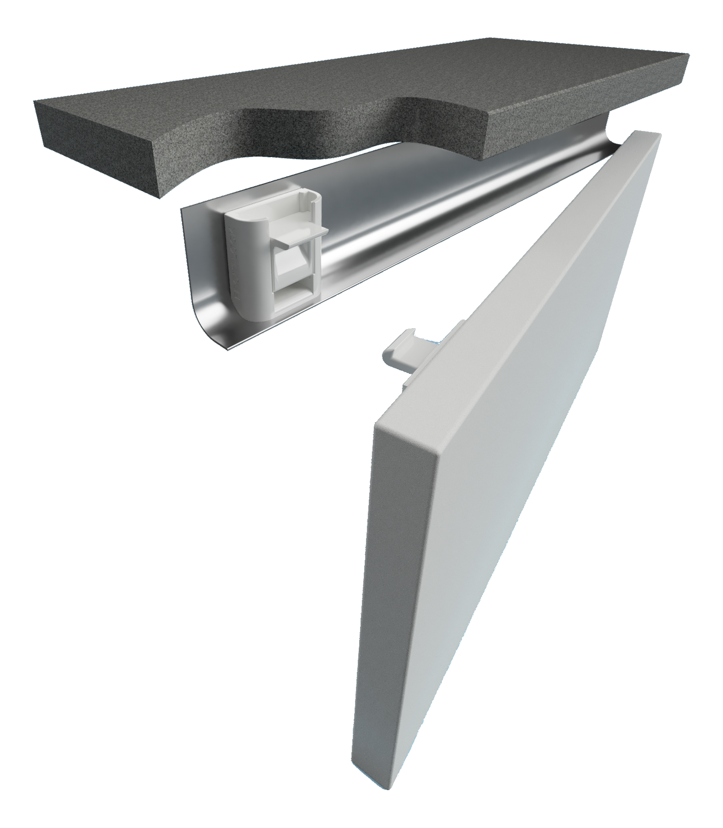 FrontLock® for Handless Cabinet (L- and C-profile) Babyproof