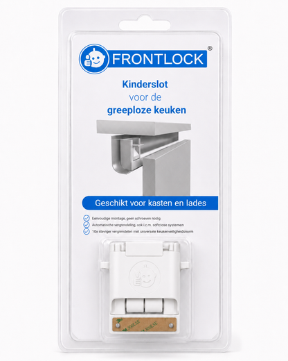 FrontLock® for Handless Cabinet (L- and C-profile) Babyproof