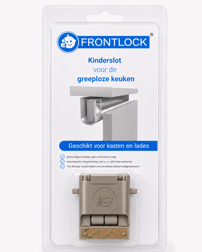 FrontLock® for Handless Cabinet (L- and C-profile) Babyproof