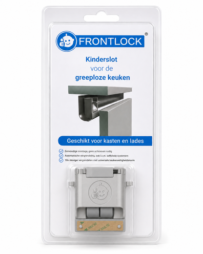 FrontLock® for Handless Cabinet (L- and C-profile) Babyproof